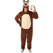 Op deze afbeelding zie je een Kostuums, van het merk Funidelia. Grote Vriendelijke Beer Masha And The Bear Man Kostuum