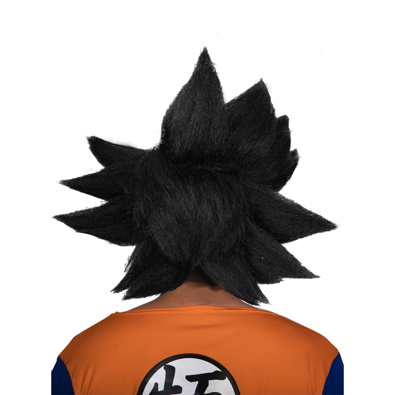 Op deze afbeelding zie je een Accessoires, van het merk Funidelia. Goku Zwarte Spikes Pruik Dragon Ball