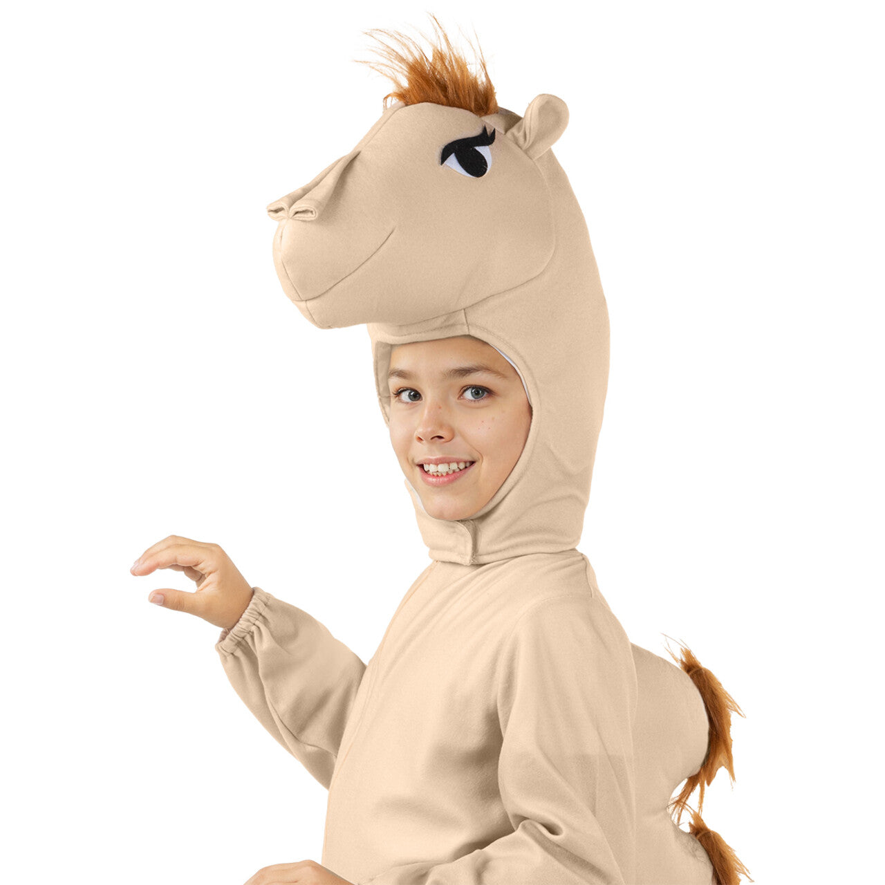 Op deze afbeelding zie je een Kostuums, van het merk Funidelia. Bultige Kameel Kind Kostuum