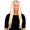 Steil Lang Haar Blond Kimberly Pruik