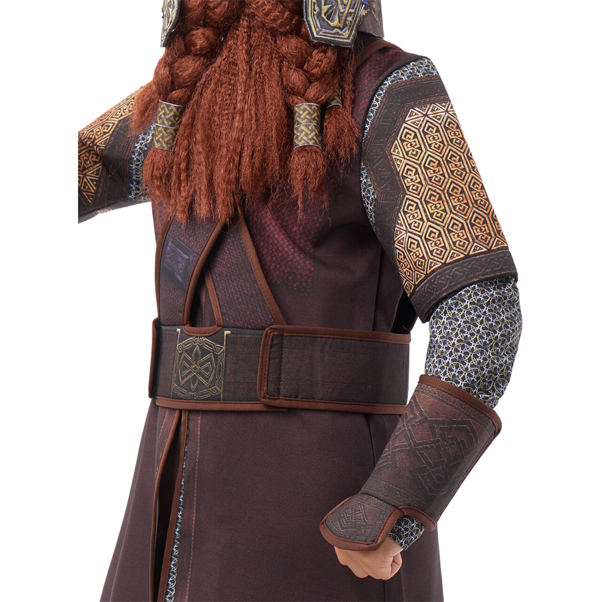 Op deze afbeelding zie je een Kostuums, van het merk Funidelia. Vriendelijke Gimli The Lord Of The Rings Kind Kostuum