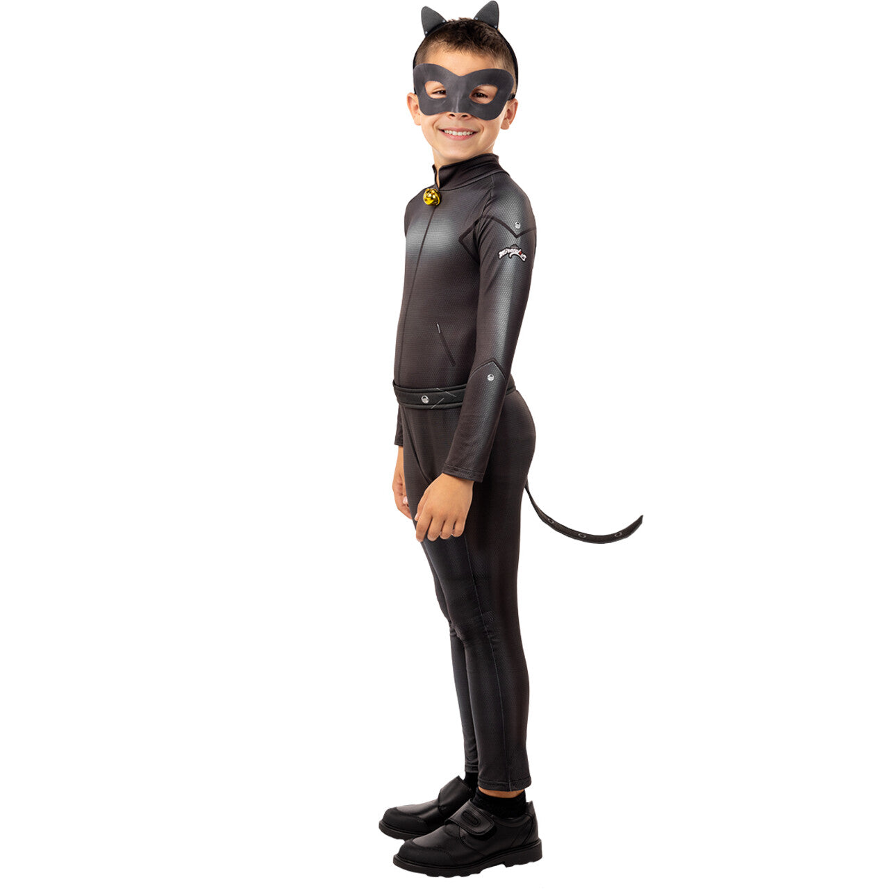 Op deze afbeelding zie je een Kostuums, van het merk Funidelia. Cat Noir Van Miraculous Ladybug Kind Kostuum