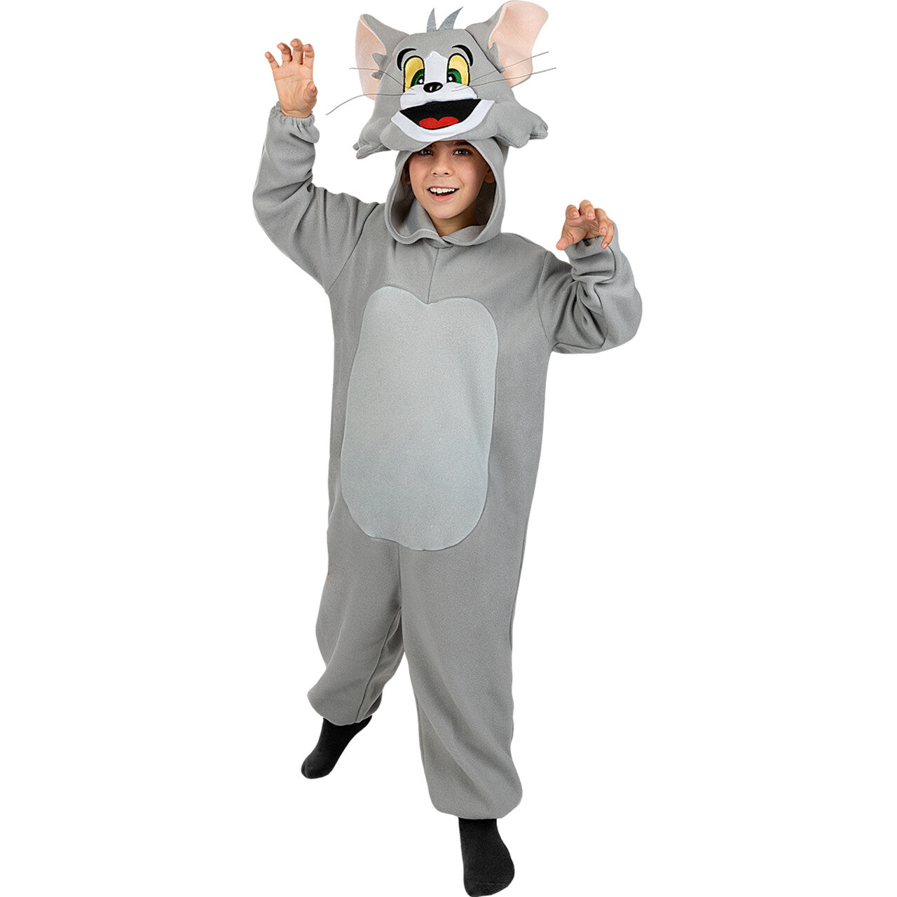 Op deze afbeelding zie je een Kostuums, van het merk Funidelia. Tom De Tekenfilm Kater Onesie Kind Kostuum
