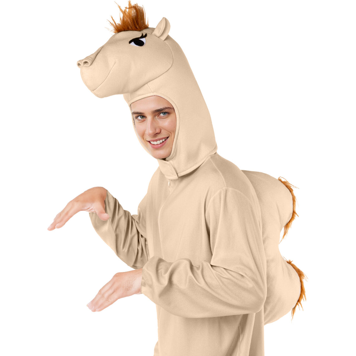 Op deze afbeelding zie je een Kostuums, van het merk Funidelia. Cammie Kameel Unisex Kostuum
