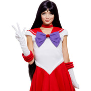 Op deze afbeelding zie je een Accessoires, van het merk Funidelia. Mars Sailor Moon Pruik Zwart Paars