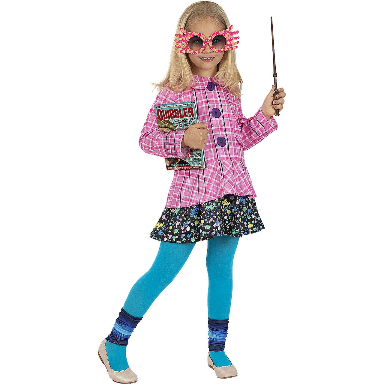 Op deze afbeelding zie je een Accessoires, van het merk Funidelia. Lijpe Luna Klasgenoot Van Harry Bril