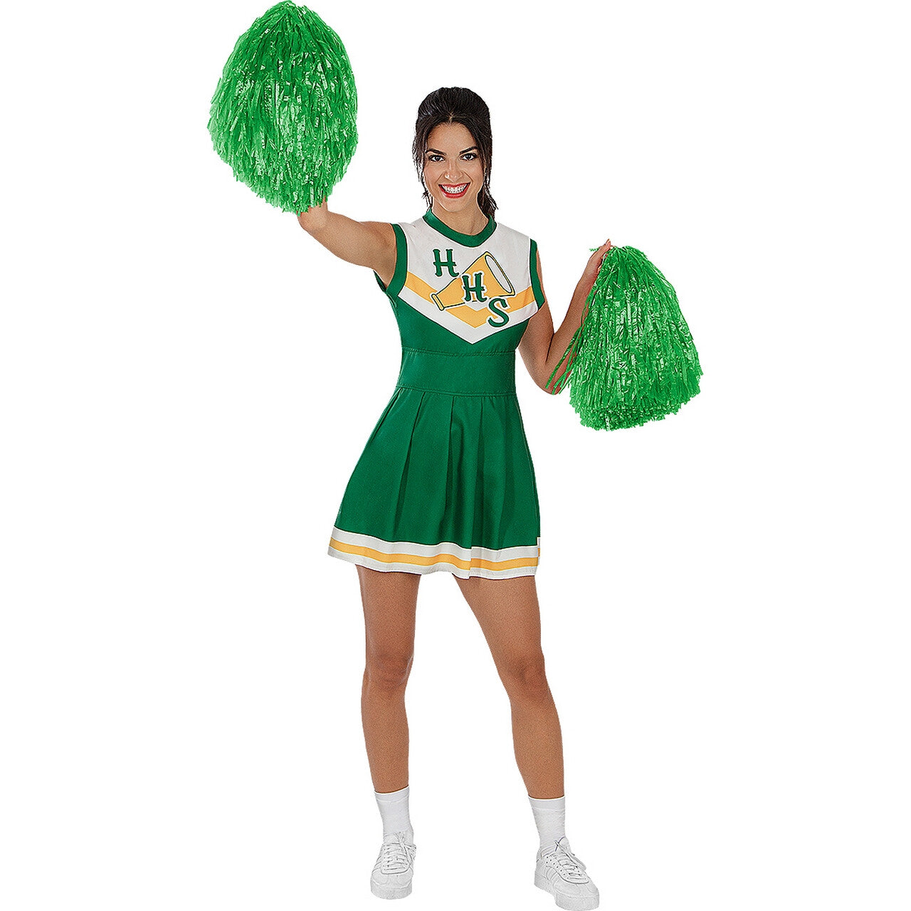 Op deze afbeelding zie je een Accessoires, van het merk Funidelia. Cheer You Up Pompon Groen 1 Stuk