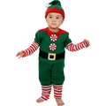 Baby Xmas Elf Kind Kostuum