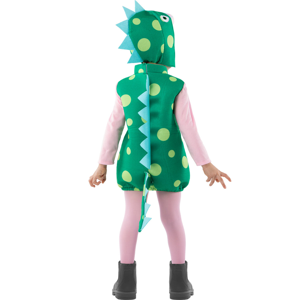 Op deze afbeelding zie je een Kostuums, van het merk Funidelia. Varkentje George Peppa Pig Dino Kind Kostuum