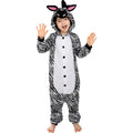 Willy De Zebra Onesie Kind Kostuum