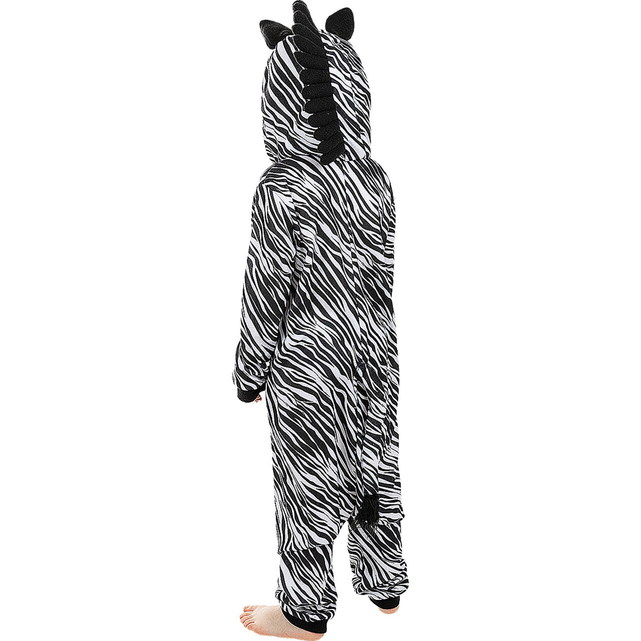 Op deze afbeelding zie je een Kostuums, van het merk Funidelia. Willy De Zebra Onesie Kind Kostuum