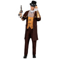 Stijlvolle Steampunk Lord Stielo Man Kostuum