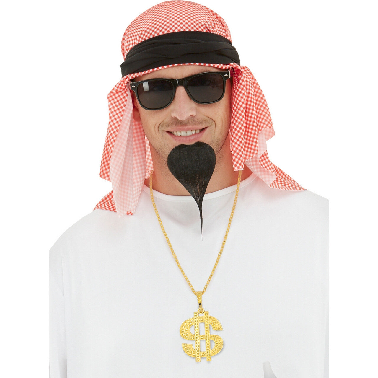 Op deze afbeelding zie je een Accessoires, van het merk Funidelia. Bling Bling Dollar Ketting