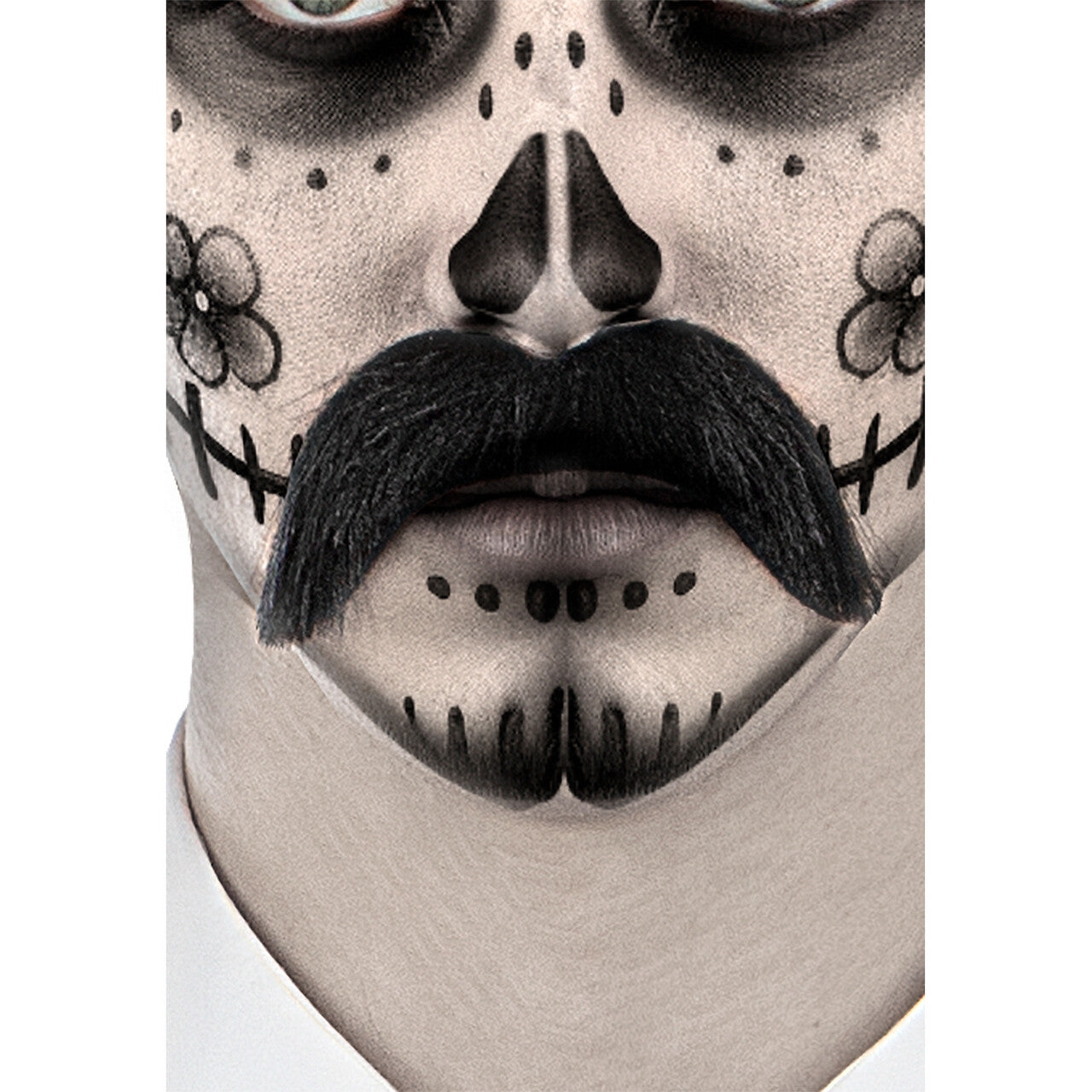Op deze afbeelding zie je een Accessoires, van het merk Funidelia. Mexicaanse Day Of The Dead Set