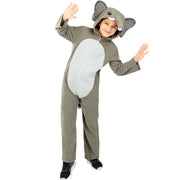 Op deze afbeelding zie je een Kostuums, van het merk Funidelia. Tetterende Olifant Ollie Kind Kostuum