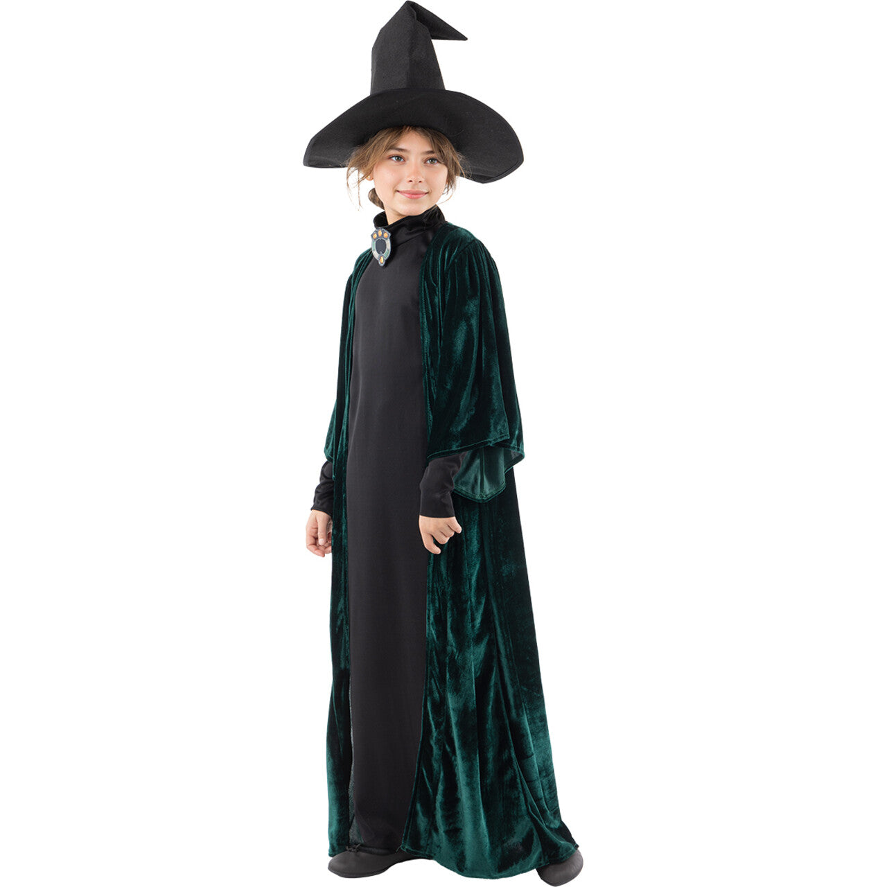 Op deze afbeelding zie je een Kostuums, van het merk Funidelia. Professor Mcgonagall Harry Potter Meisje Kostuum