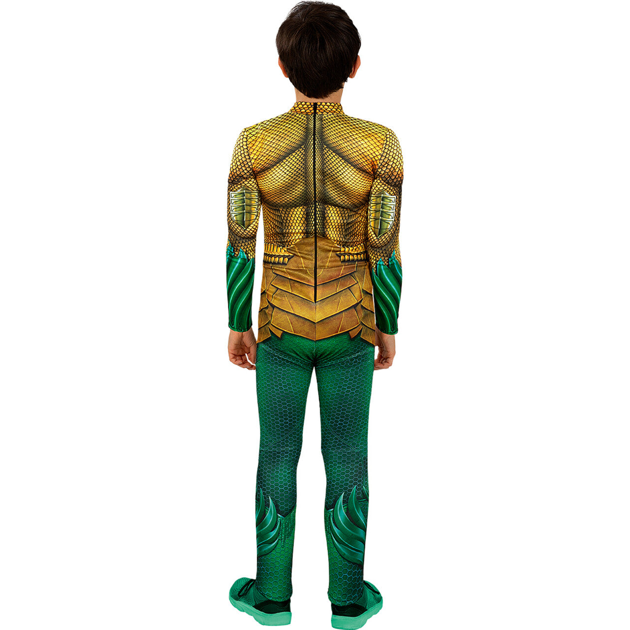 Op deze afbeelding zie je een Kostuums, van het merk Funidelia. Aquaman Kleine Broertje Van Jason Zeeheld Jongen Kostuum