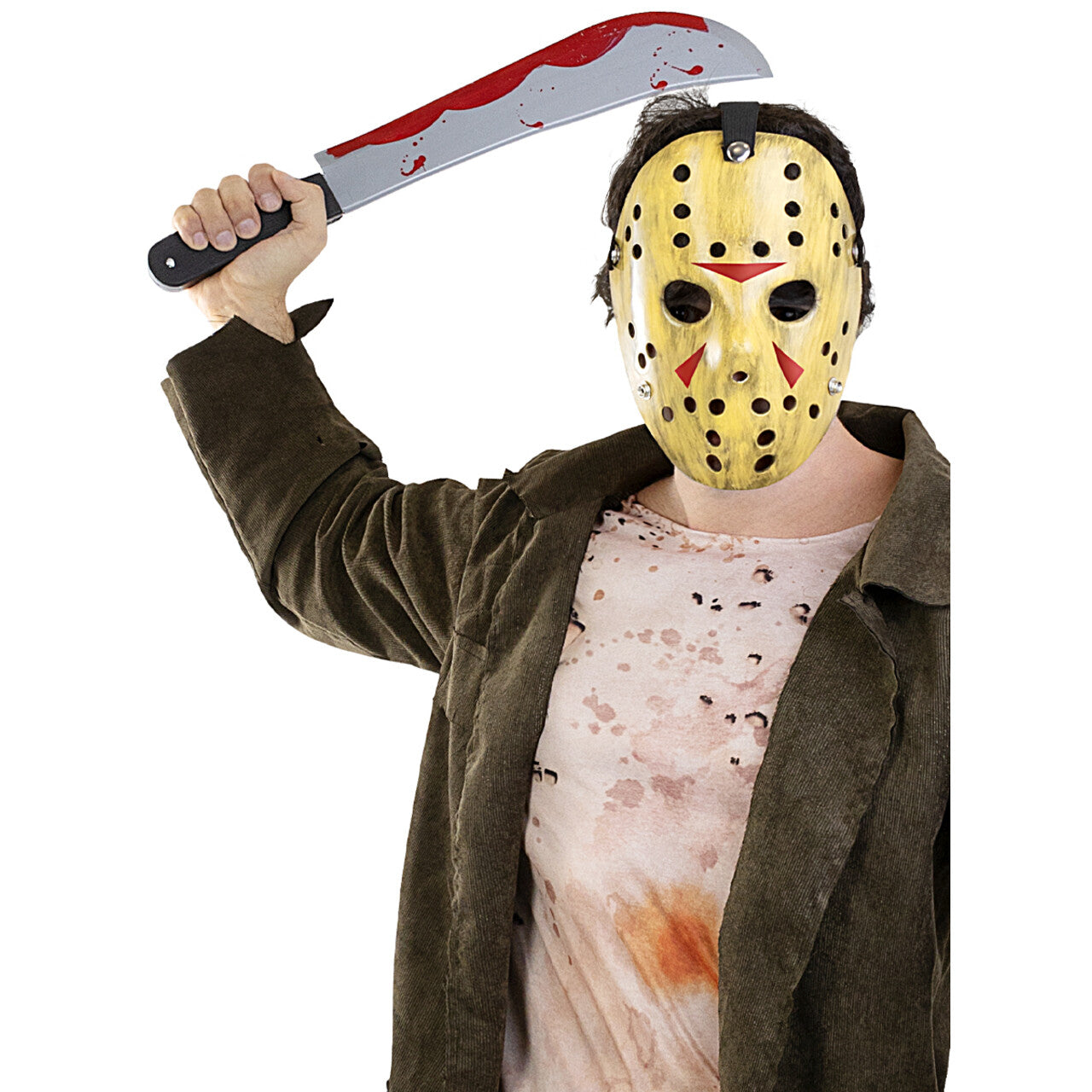 Op deze afbeelding zie je een Accessoires, van het merk Funidelia. Friday The 13th Jason Playtime Masker