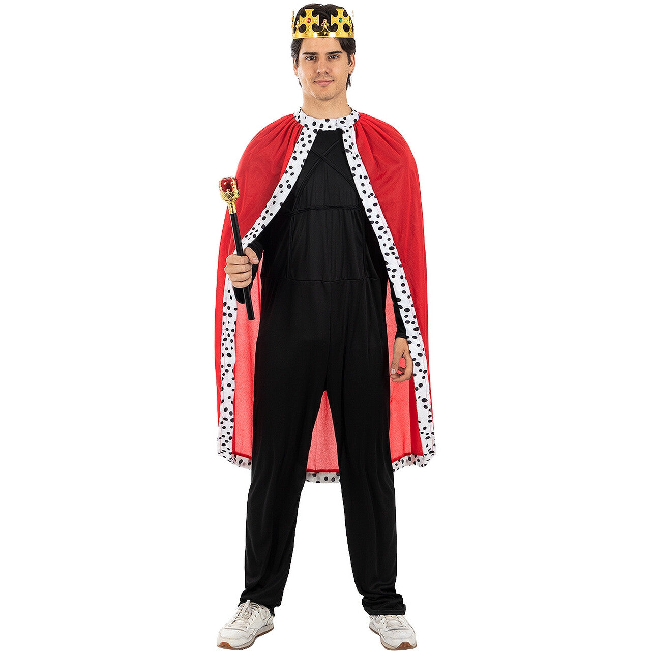 Op deze afbeelding zie je een Kostuums, van het merk Funidelia. Oppermachtige Koning Koos Cape