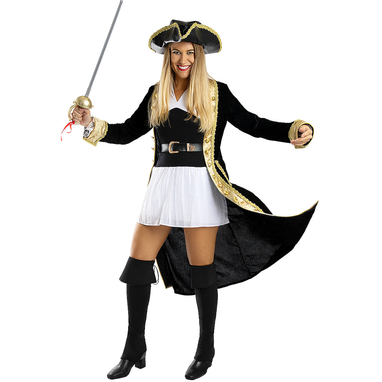 Op deze afbeelding zie je een Accessoires, van het merk Funidelia. Steekzwaard De Naald Musketier 71 Centimeter