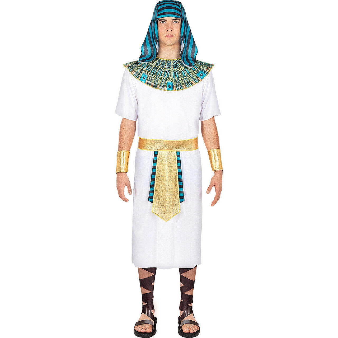 Op deze afbeelding zie je een Kostuums, van het merk Funidelia. Ramses Heerser Van De Heilige Tempel Man Kostuum