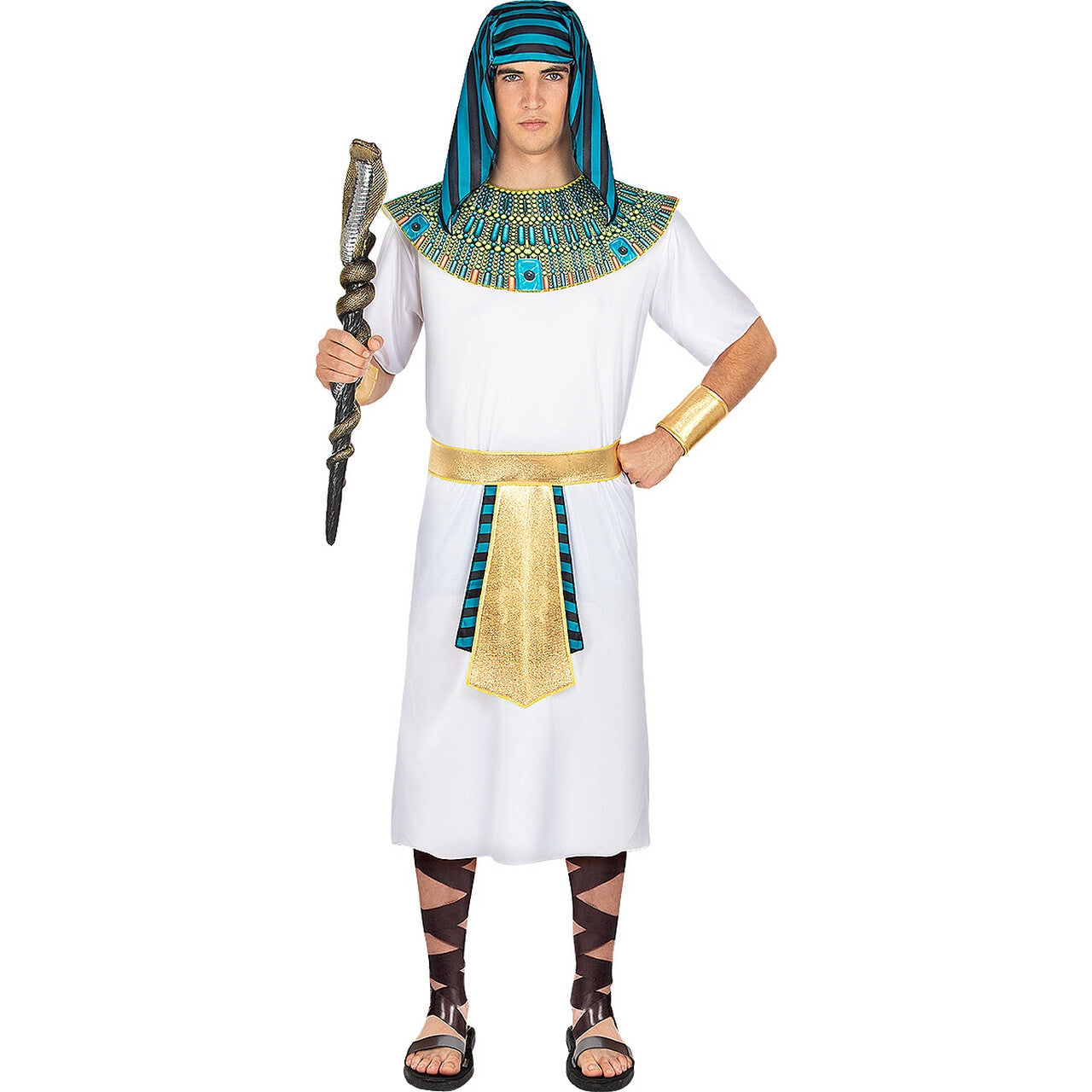 Op deze afbeelding zie je een Kostuums, van het merk Funidelia. Ramses Heerser Van De Heilige Tempel Man Kostuum