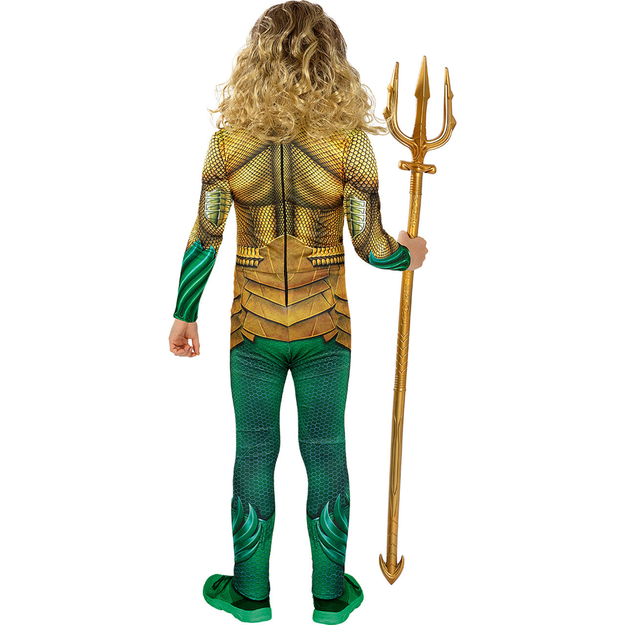 Op deze afbeelding zie je een Accessoires, van het merk Funidelia. Aquaman Koning Van De Oceaan Pruik Kind Met Baard