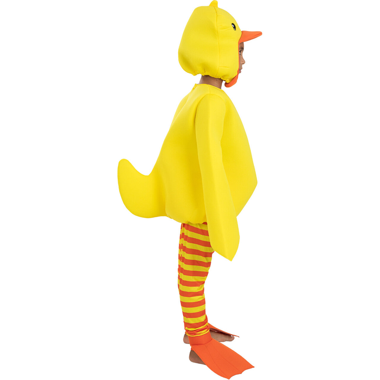 Op deze afbeelding zie je een Kostuums, van het merk Funidelia. Geel Rubber Duckie Kind Kostuum