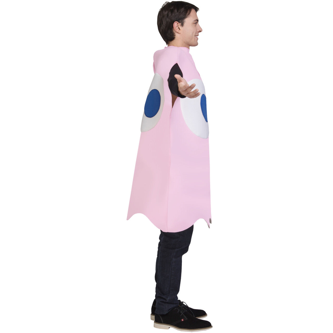 Op deze afbeelding zie je een Kostuums, van het merk Funidelia. Pacman Roze Spookje Pinky Kostuum