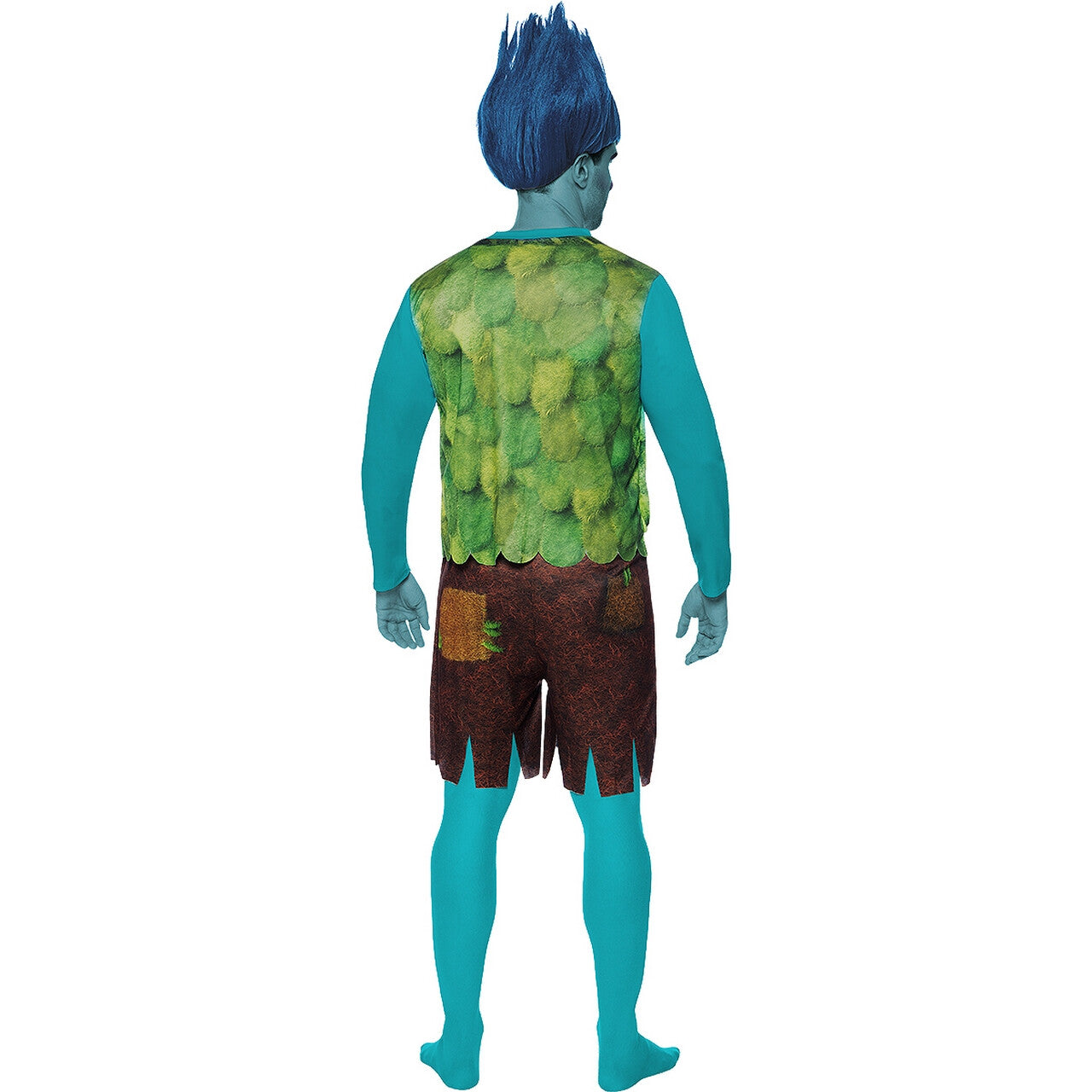 Op deze afbeelding zie je een Kostuums, van het merk Funidelia. Blue Branch Trolls 3 Kostuum