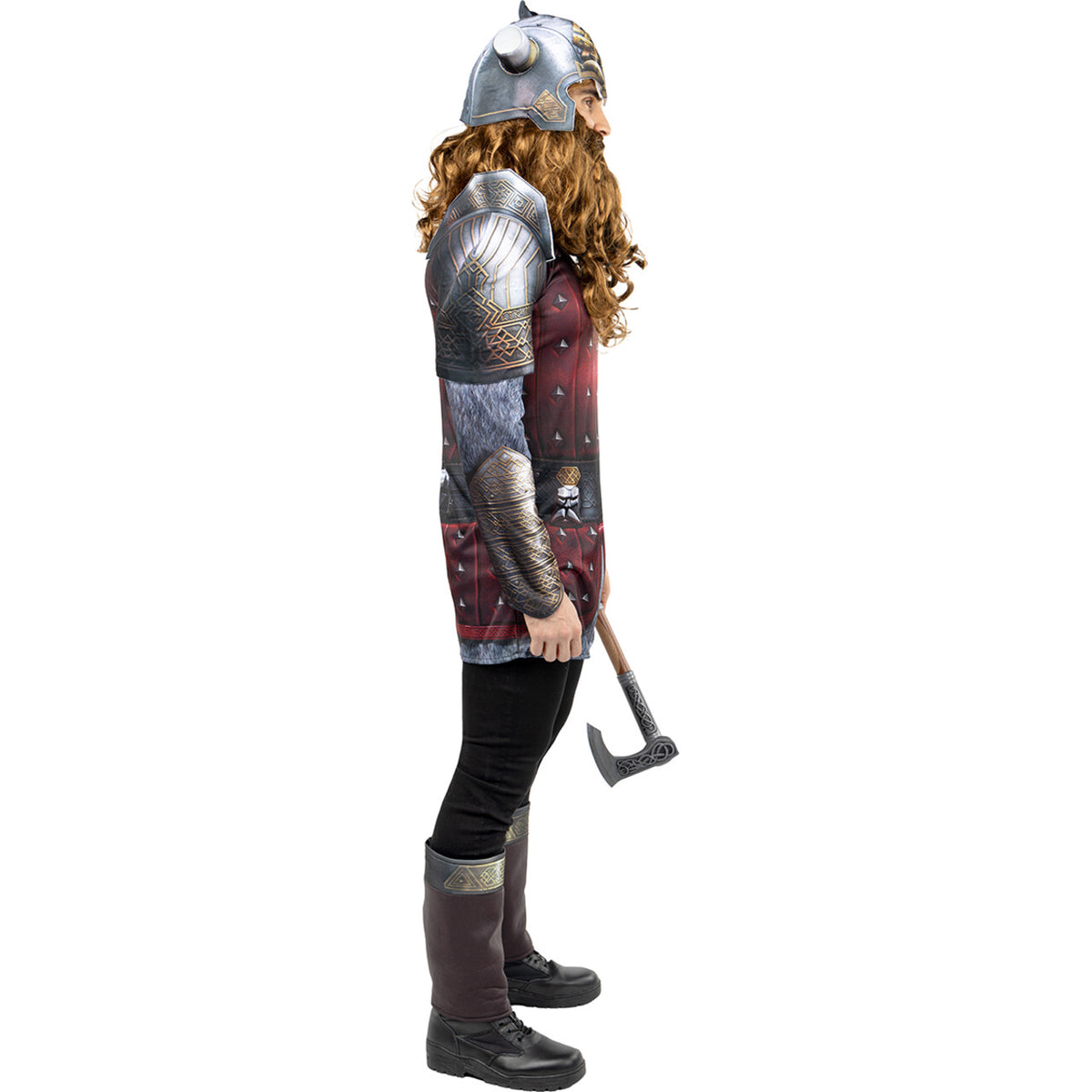 Op deze afbeelding zie je een Kostuums, van het merk Funidelia. Strijder Bruenor Battlehammer Dungeons And Dragons Man Kostuum