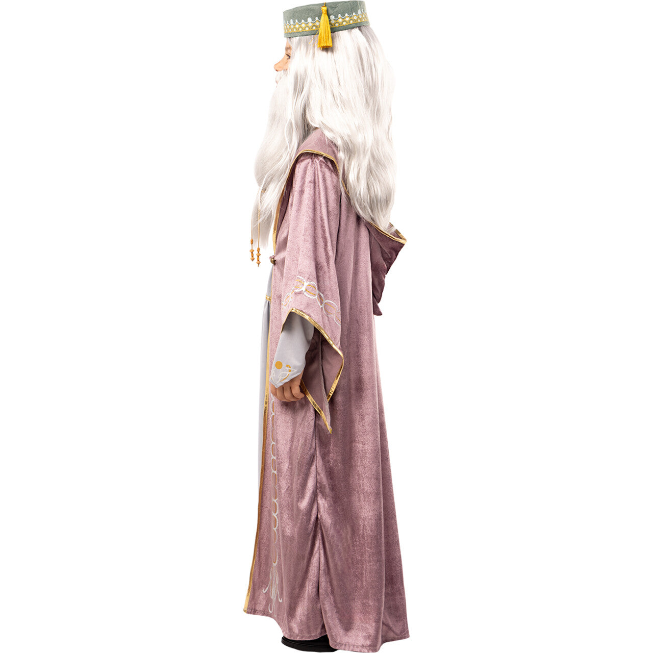 Op deze afbeelding zie je een Kostuums, van het merk Funidelia. Wizard Dumbledore Harry Potter Jongen Kostuum