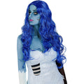 Fantasy IJskoude Spook Prinses Pruik Blauw