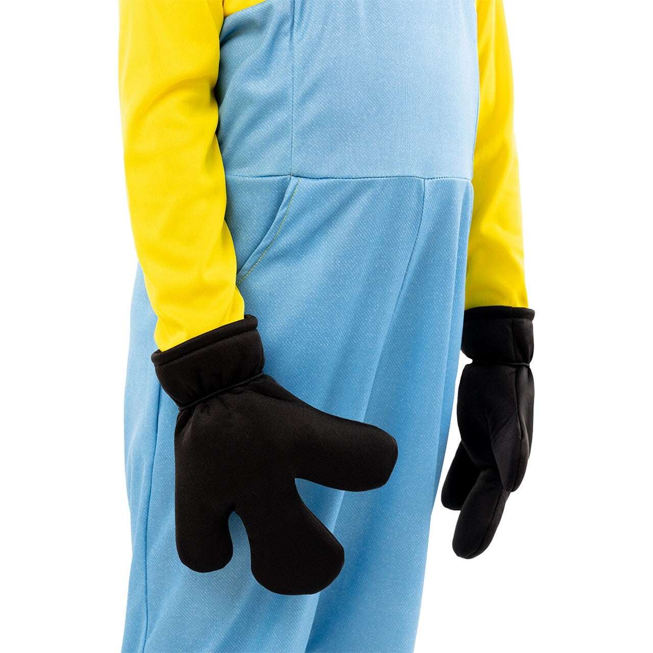 Op deze afbeelding zie je een Accessoires, van het merk Funidelia. Minions Handschoenen Zwart Kind