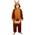 Onesie Kangoeroe Met Kleine Joey Kind Kostuum