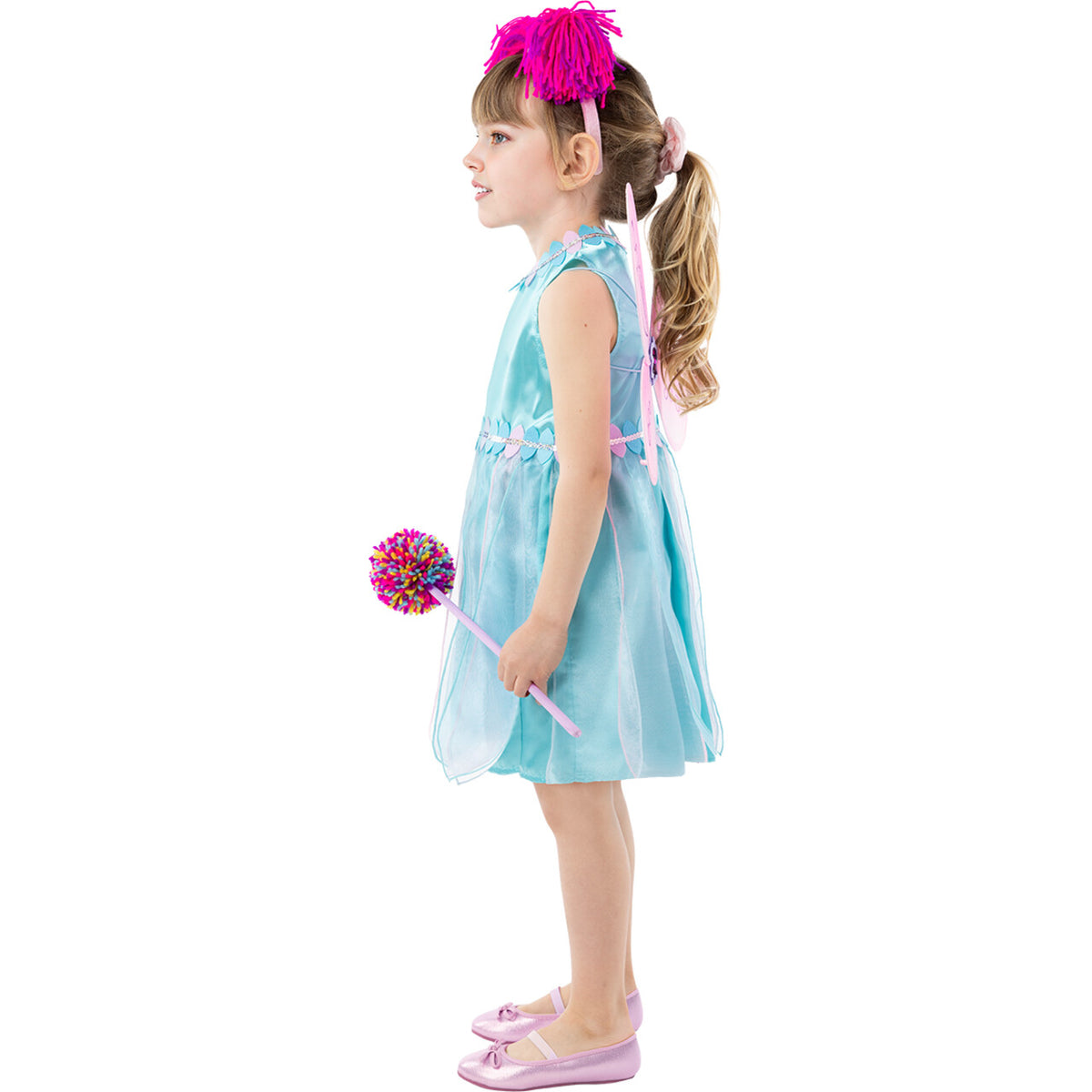 Op deze afbeelding zie je een Kostuums, van het merk Funidelia. Fee Abby Cadabby Sesamstraat Meisje Kostuum