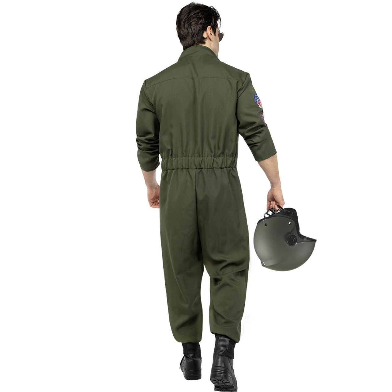 Op deze afbeelding zie je een Kostuums, van het merk Funidelia. Fearless Top Gun Tom Man Kostuum