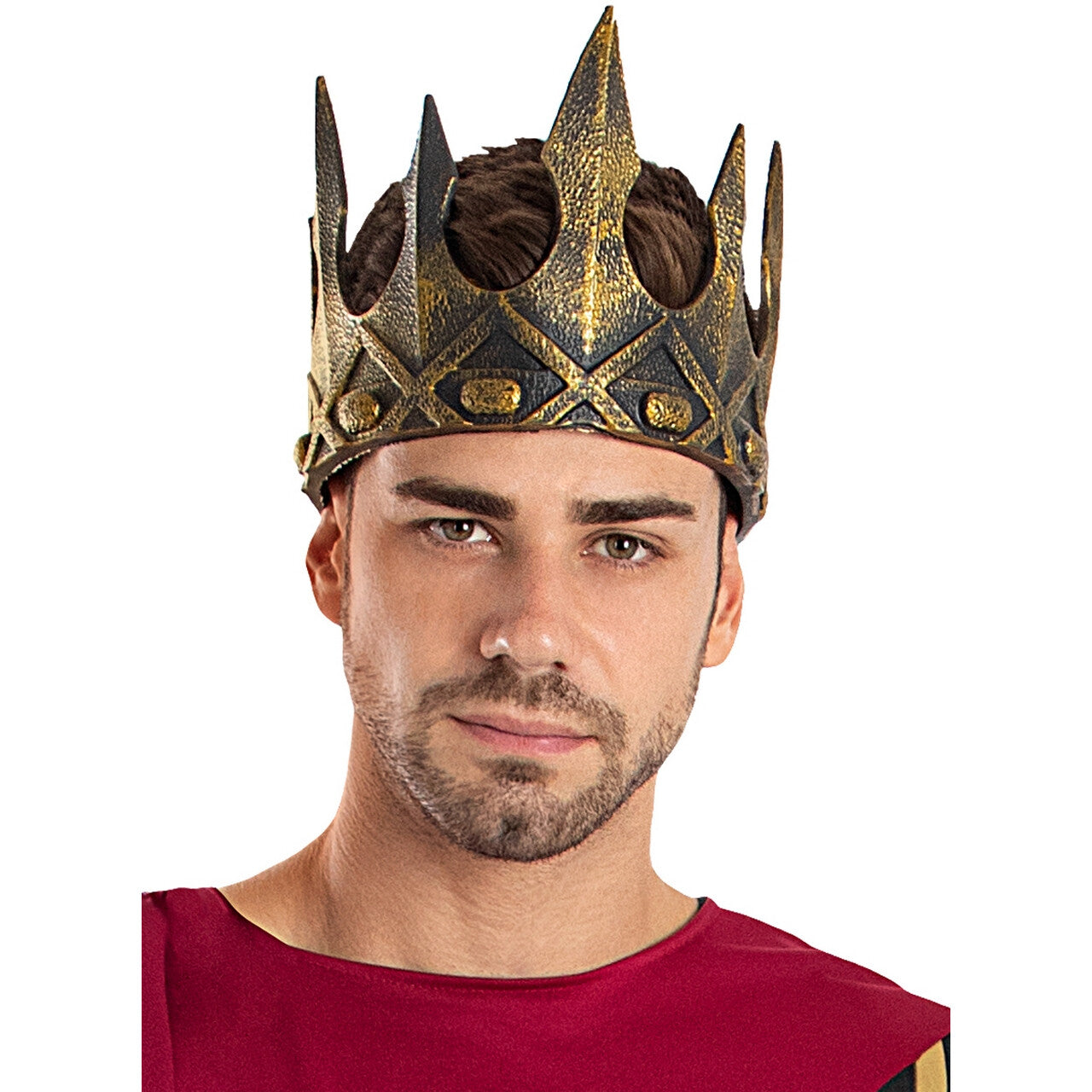 Op deze afbeelding zie je een Accessoires, van het merk Funidelia. Middeleeuwse Kroon Koning Arthur