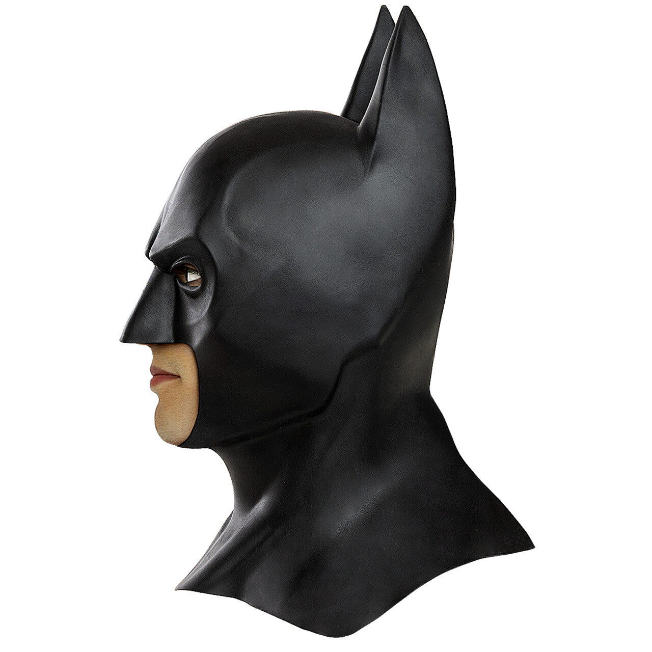 Op deze afbeelding zie je een Accessoires, van het merk Funidelia. Luxe Latex Batman Mask The Dark Knight