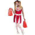 Cheering USA Student Zombie Vrouw Kostuum