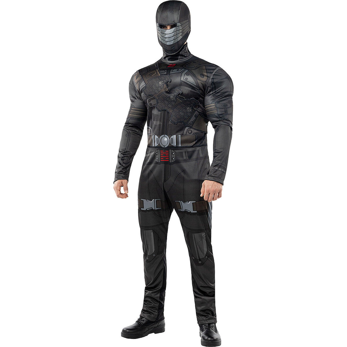 Op deze afbeelding zie je een Kostuums, van het merk Funidelia. Warrior Snake Eyes Gi Joe Man Kostuum