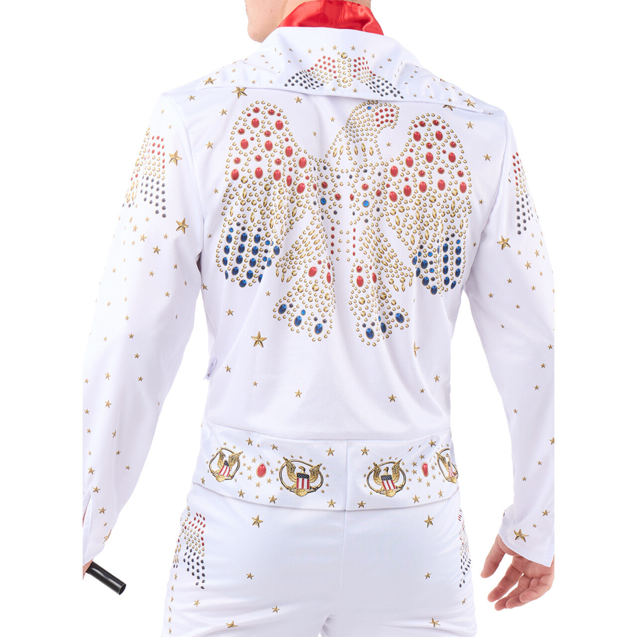 Op deze afbeelding zie je een Kostuums, van het merk Funidelia. Las Vegas Rock N Roll Star Elvis Man Kostuum