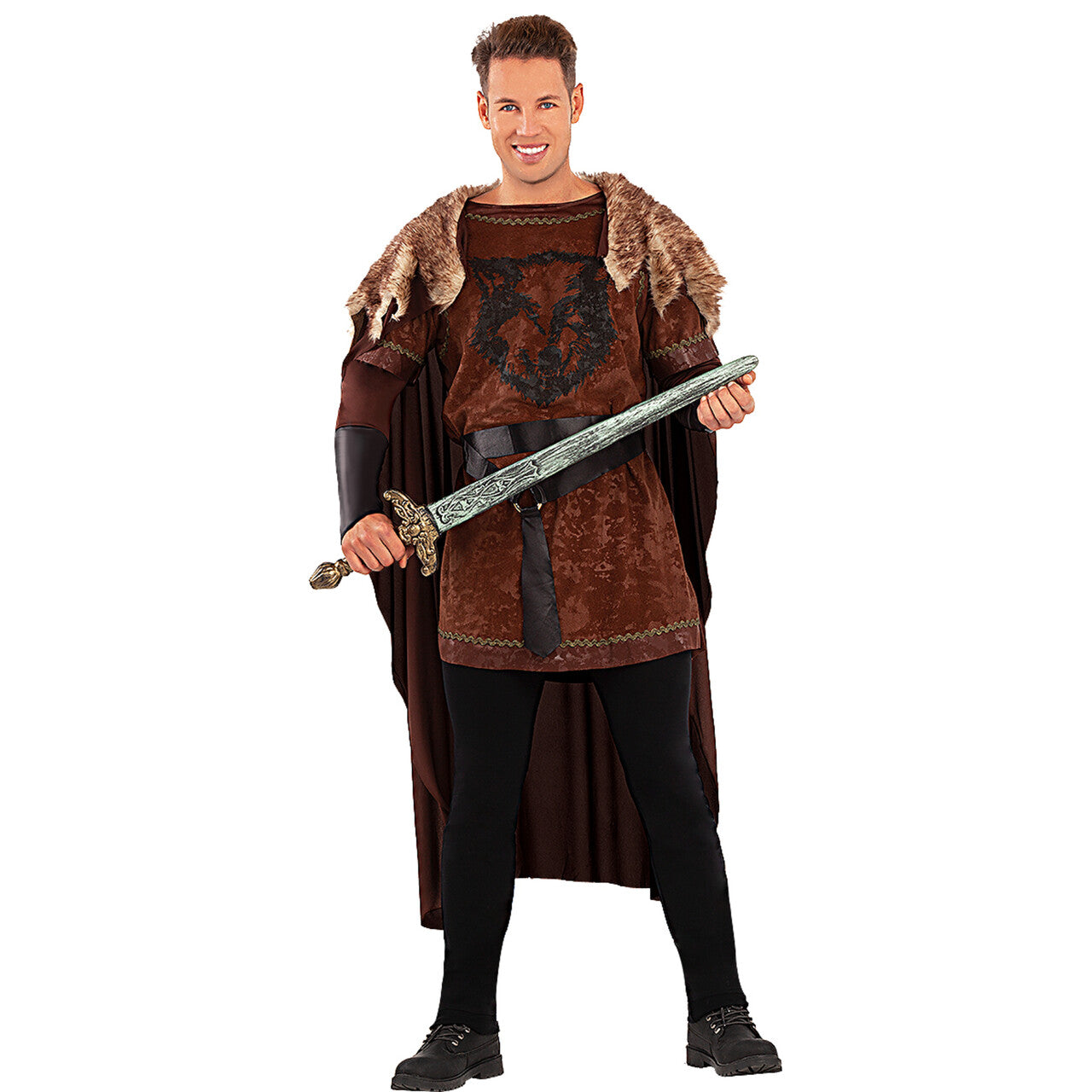 Op deze afbeelding zie je een Accessoires, van het merk Funidelia. Viking Zwaard Ulfberht 90 Centimeter