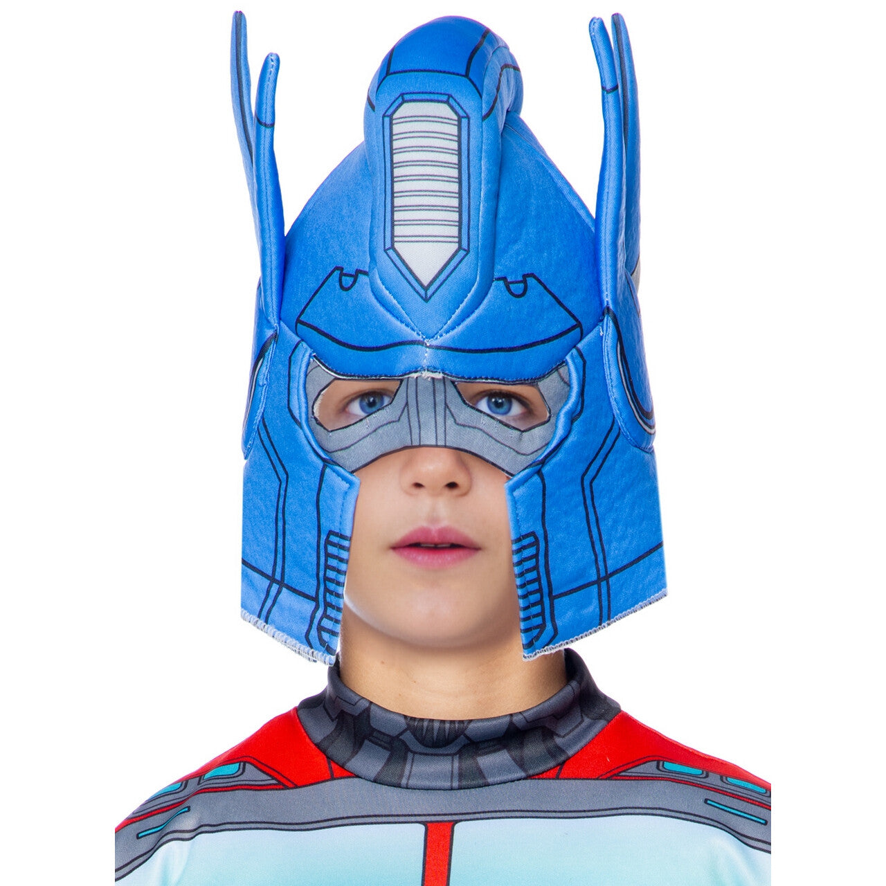 Op deze afbeelding zie je een Accessoires, van het merk Funidelia. Optimus Prime Masker Transformers