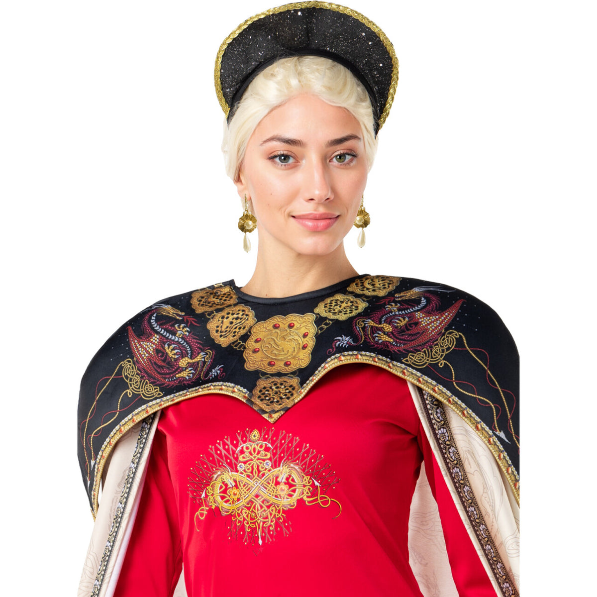 Op deze afbeelding zie je een Kostuums, van het merk Funidelia. Prinses Rhaenyra House Of The Dragon Vrouw Kostuum