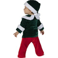 Megaschattige Deluxe Kerst Elf Baby Kind Kostuum