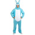 Abnormaal Leuk Blauw Konijntje Onesie Kostuum