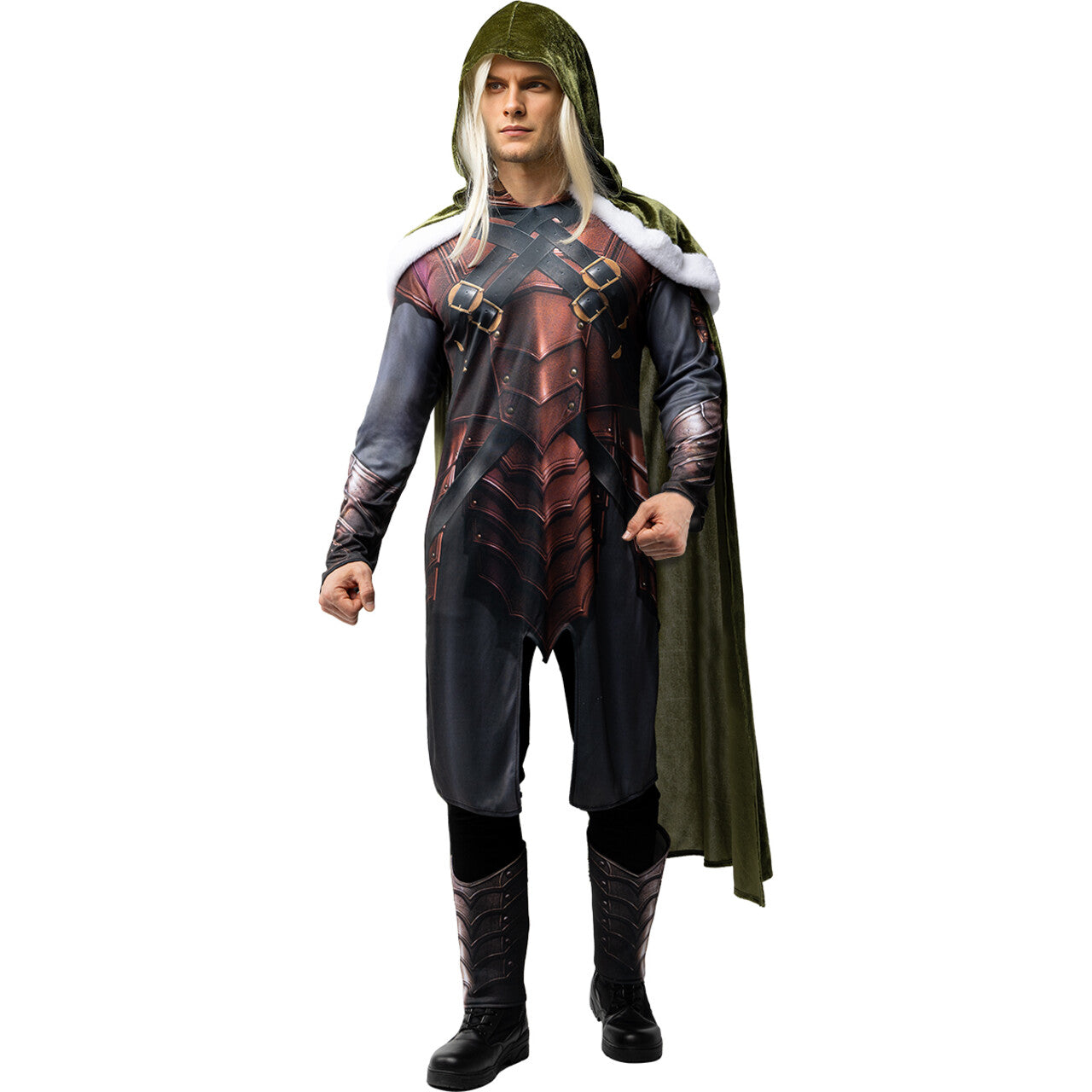Op deze afbeelding zie je een Kostuums, van het merk Funidelia. Drizzt Do Urden Dungeons And Dragons Man Kostuum