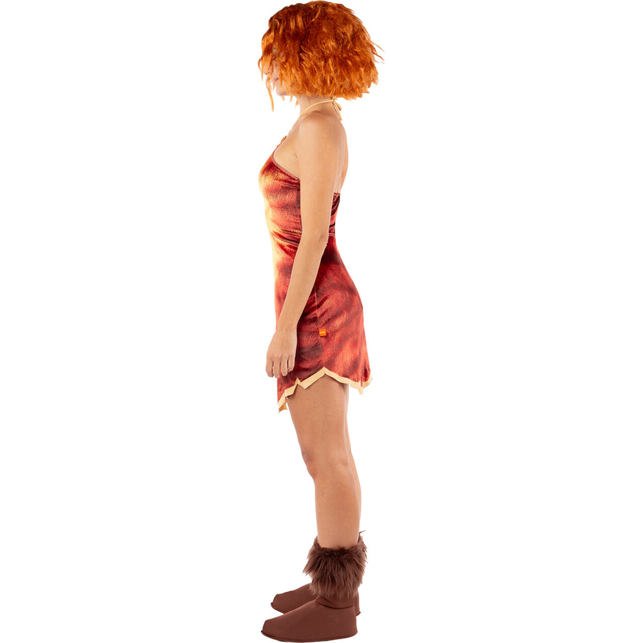 Op deze afbeelding zie je een Kostuums, van het merk Funidelia. Holbewoner Eep The Croods Vrouw Kostuum