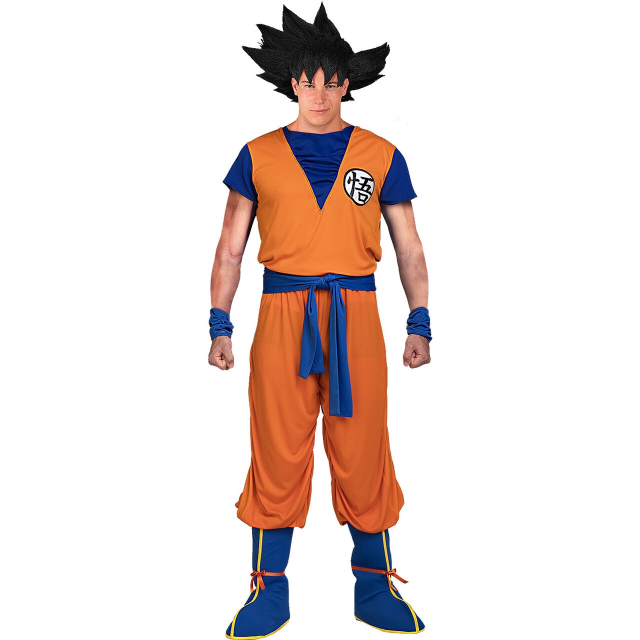 Op deze afbeelding zie je een Kostuums, van het merk Funidelia. Saiyan Goku Dragon Ball Man Kostuum